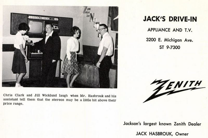 Jack's Drive-In Applicance Store